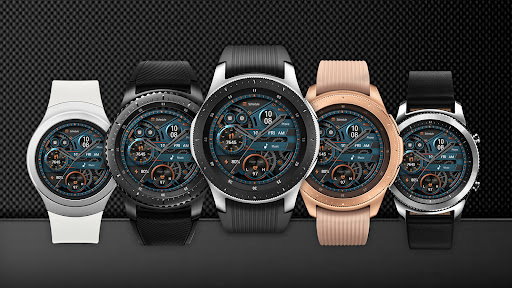 Android application Hollow Blue For Wear OS screenshort