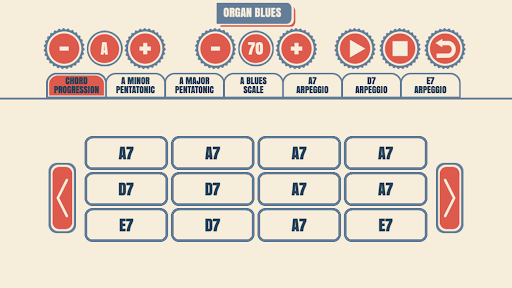 Slow Blues Guitar Jam Tracks Screen 2