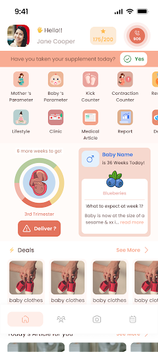 Moirai MomCare Screen 2