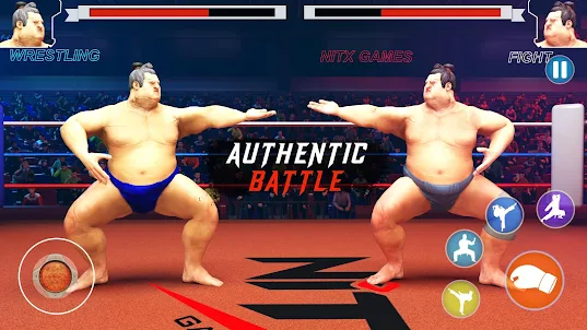 Sumo fighting 3D Wrestling