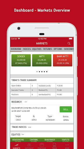 Android application Mobile Invest for Share Market screenshort