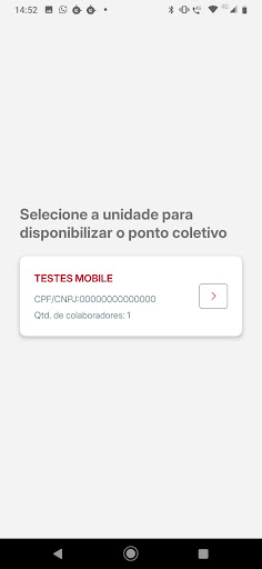 Checkin Ponto - Coletivo Screenshot 2 - AppWisp.com