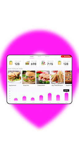 Android application iPos Kitchen screenshort