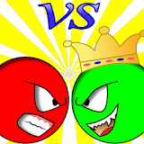 Red Ball vs Green King icon