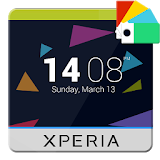Colorful XPERIA theme icon