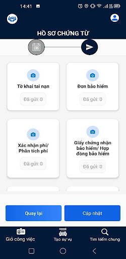 Android application BMIProcess screenshort