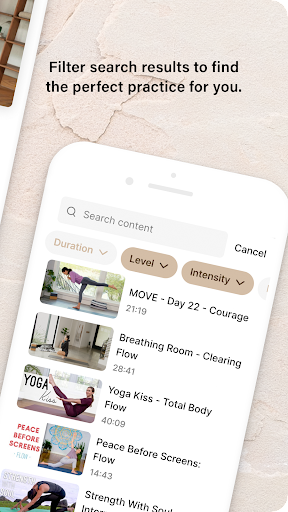 Screenshot of Find What Feels Good Yoga
