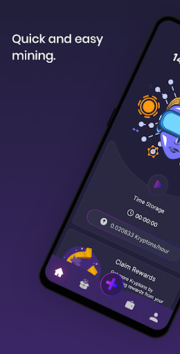 Android application Krypton Network screenshort