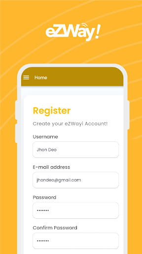 Android application Ezway Interactive screenshort