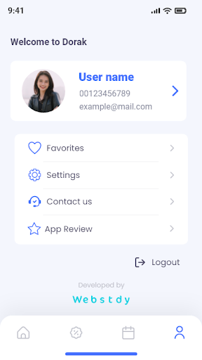 Android application Dorak screenshort