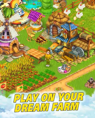 Game screenshot Farm Tribe: Cook & Merge Game mod apk