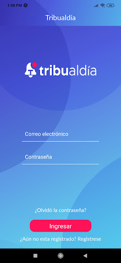 Android application Tribualdía screenshort