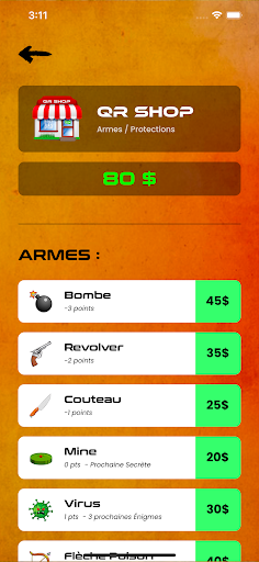 QR GAME Screen 3