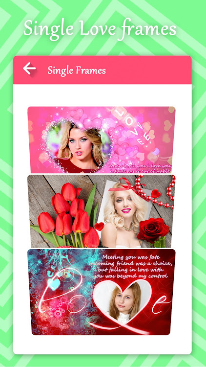 Romantic Love Photo Frames - New - (Android)