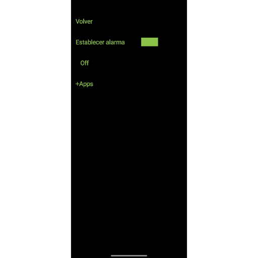 Reloj despertador brn Screenshot