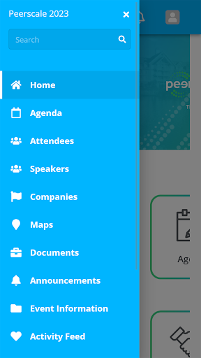 Android application Peerscale Retreat 2023 screenshort