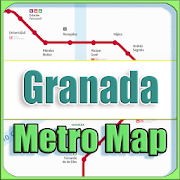 Aplicación móvil Granada Metro Map Offline