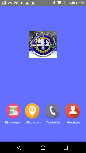 Android application Colegio Aldemar Rojas Plazas screenshort