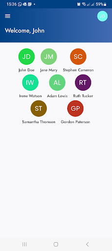 Android application School Assignments screenshort