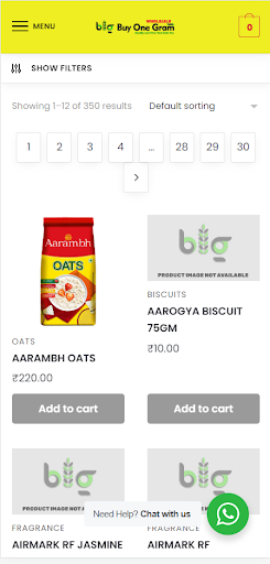 Android application Buy One Gram WholeSale screenshort