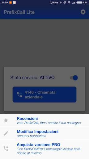 PrefixCall Screen 3