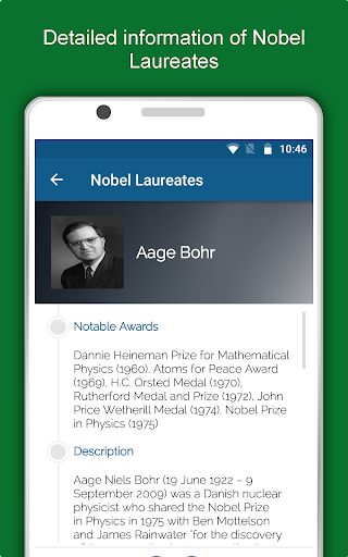 Screenshot of Physics Dictionary Offline App