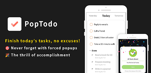 PopTodo – Finish Today’s Tasks