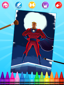 Superhero Coloring Book Games – Apps no Google Play