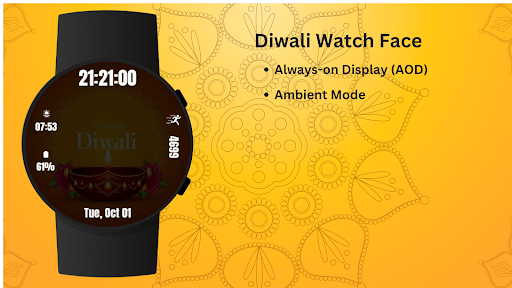 Diwali Watch Face screenshot 21