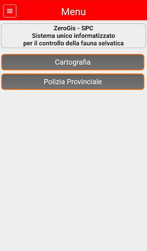 Android application ZeroGis - SPC screenshort