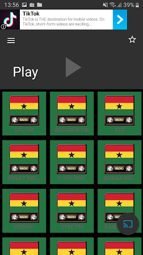 Android application Radio Ghana FM - Online screenshort