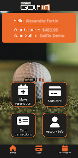 Zone GolfIn Screen 2