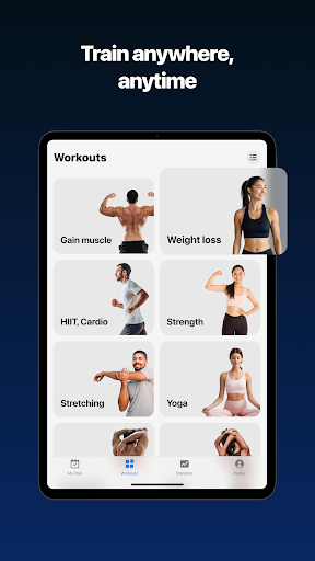 Screenshot of Fitify: Fitness, Home Workout