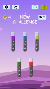 Water Sort Color Puzzle Game