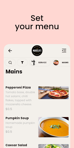 Orderlina Manager Screen 2