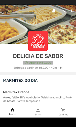 Android application Delicia de Sabor screenshort