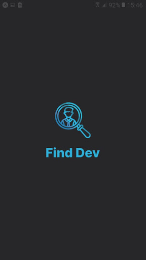 Android application Find Dev screenshort