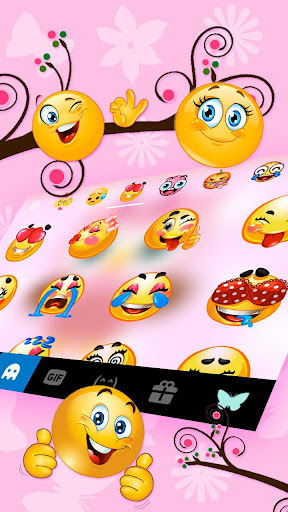 Pink Owl Theme Screen 3