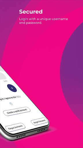 eZaga Remit Agent App Screen 2