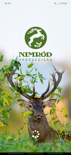 Android application Nimród screenshort