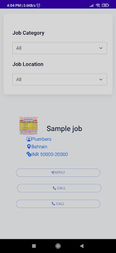 Android application IconsWorks - Gulf jobs screenshort