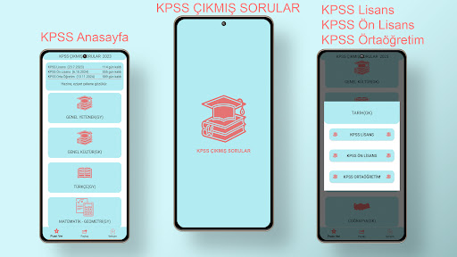 Android application KPSS ÇIKMIŞ SORULAR screenshort
