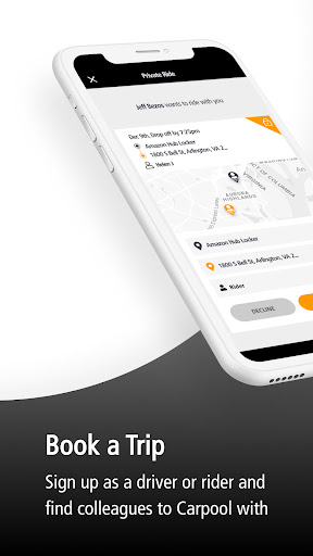 Android application MyCommute OpsCarpool screenshort