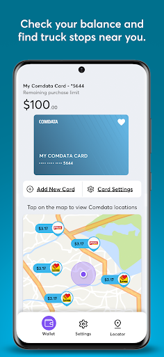 Driven for Comdata™ Screen 2