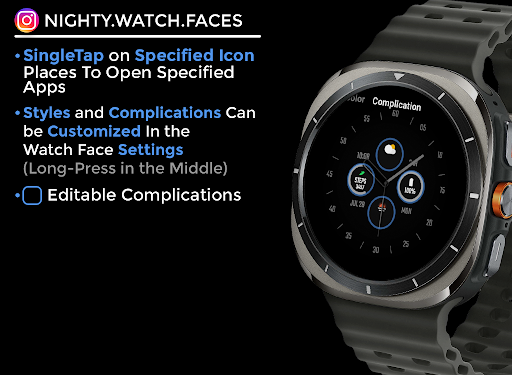 Night 108 - watch face screenshot 11