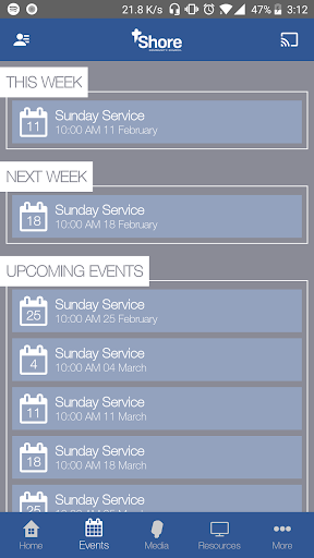 Shore Community Church Screen 2