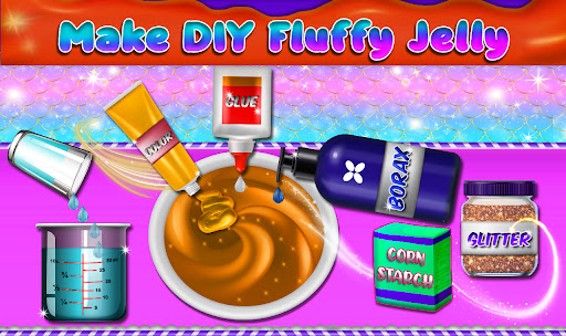Android application DIY Fluffy Jelly Simulator screenshort