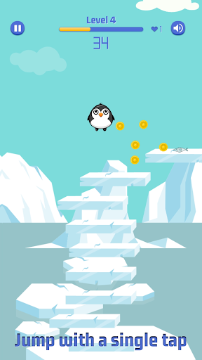 Mr. Pengu : jumping penguin Screen 2