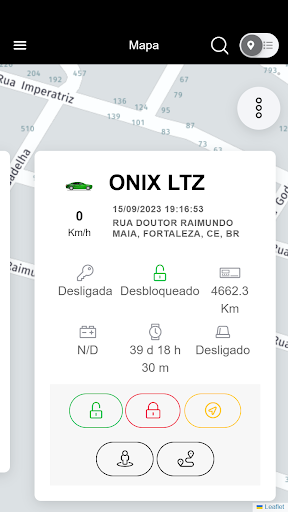 Localizando Rastreamento Screen 3