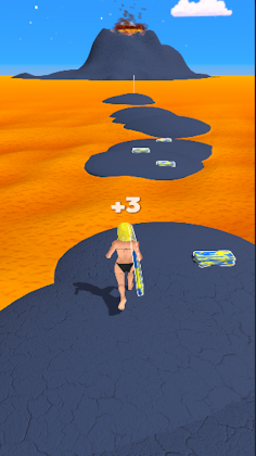 Lava Surfer - Screenshot 2
